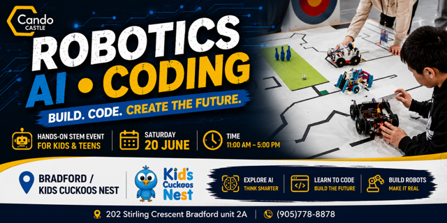 Robotics, AI & Coding — Aviation & Tech Showcase June 20