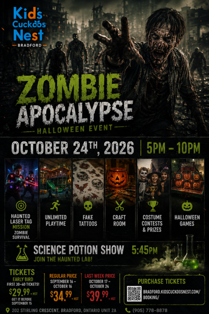 Zombie Apocalypse: Halloween Spooktacular 2026